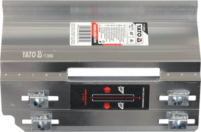 Prowadnica do fazowania płytek YATO 45 stopni 250 x 170 mm (YT-36984)