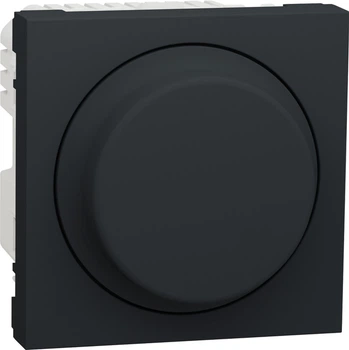 Універсальний поворотний димер Schneider Electric Unica New для LED ламп антрацит NU351454