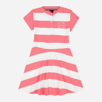 Подростковое летнее платье для девочки Tommy Hilfiger 51072485 164 см Розовое (1159841981)