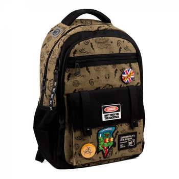 YE-5。 Рюкзак Yes Danger 45x31x 15 см 21 л коричневый (559623) – фото