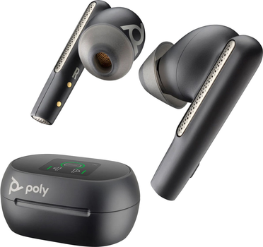 Słuchawki Poly TWS Voyager Free 60+ Earbuds + BT700C + TSCHC Black (7Y8G4AA)