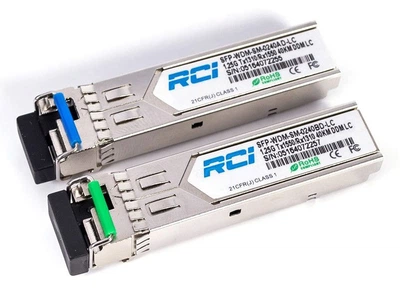Модуль оптичний RCI SFP-WDM-SM-0220AD-LC (1G, 20km, LC, Tx 1310nm)