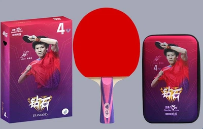 Ракетка для настольного тенниса Double Fish Diamond ZS4 с сумкой