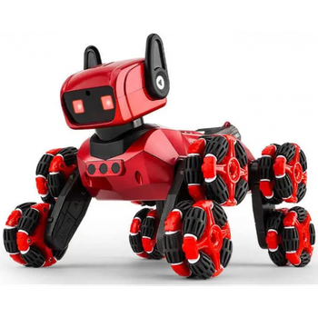 Робот собака с пультом д/у и браслетом Stunt Dog Red 8-wheel