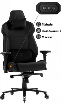 Кресло для геймеров GT Racer X-8703 Fabric Black