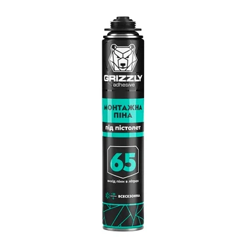 Піна монтажна Grizzly професійна 860 мл