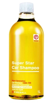 Автошампунь Fireball Super Star Car Shampoo жёлтый 1 л