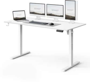 Геймерський стіл SENSE7 Nojo LIGHT 140 см x 70 см (White)
