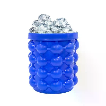 Форма Ice Cube Maker Genie силіконова для заморожування зберігання льоду охолодження напоїв
