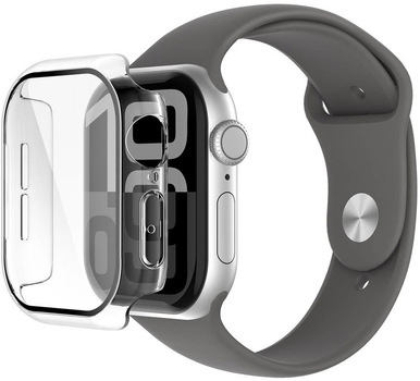 Чохол Belkin ScreenForce TemperedCurve 2-in-1 для Apple Watch 42 мм Transparent (OWA002HQCL)