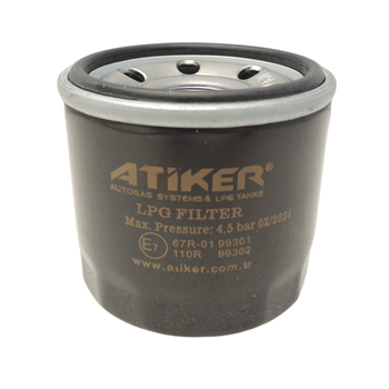 Фильтр ГБО тонкой очистки Atiker Ø68x66 M20 ( Atk07.SF01.2001 )