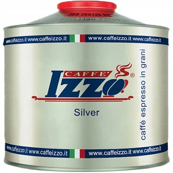 Зернова кава Izzo з міксом темного обсмаження ароматом шоколаду 1000 г Espresso Silver 1кг