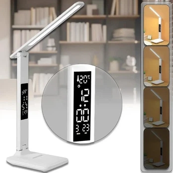 Многофункциональная LED-лампа цифровыми часами и подставкой для телефона LCD 868/TX 26