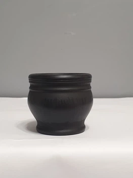 Рюмка из черной глины, 0.1 л
