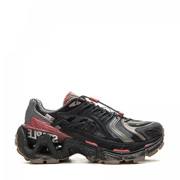 Жіночі кросівки Li-ning ACE 3.0 X Staple Blackstone/Red/Amber Brown 37 Чорний AZGV151-13