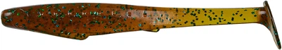 Силикон Reins Rockvibe Shiner 4" 565 Motor Oil Green Flake (8 шт/уп) (15521067)