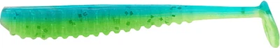 Силикон Reins Rockvibe Shad 4" L14 Ice Chartreuse II (9 шт/уп) (15521151)