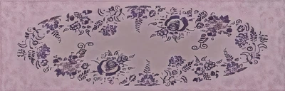 Керамический декор для стен Niza D-814 Lavanda (DECO) 20x60 см