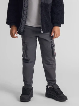 Підліткові штани-карго для хлопчика Minoti 27PANT45 43815TEN 152-158 см Сірі (5063025535402)