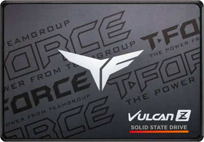SSD диск Team Group T-Force Vulcan Z 256GB 2.5" SATA III 3D NAND TLC (765441061965) (1F2411280161429) - Уцінка