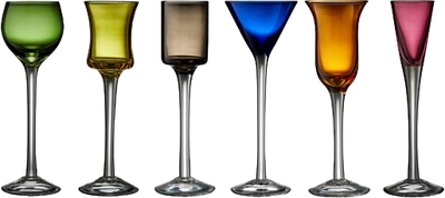 Набір чарок Lyngby Glas Multi 6 шт (5722009162088) (955555908658402) - Уцінка