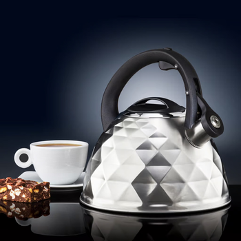 Чайник Ambition Diamond срібний 2.5 л (5904134960030) (955555909929570) - Уцінка