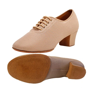 Тренувальне взуття, туфлі для танців бежеві Beige Motion р. 36
