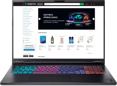 Ноутбук Acer Nitro 18 AI AN18-61-R127 (NH.QYBEU.003) Obsidian Black