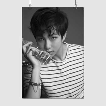 Постер БТС, Ким Намджун, Рэп Монстр, Bangtan Boys, BTS, Kim Nam-joon, RM, A3 42×28 см (id4149)