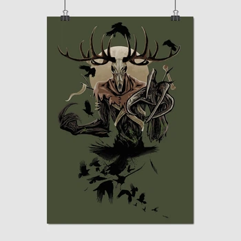 Постер Відьмак, Лісовик, Witcher, A2 60×43 см (id2099)