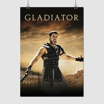 Постер Гладиатор, Максимус с мечем, Gladiator (2000), A3 42×30 см (id3930)
