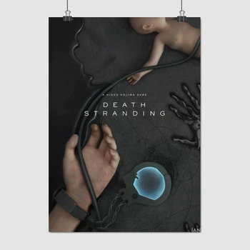 Постер Bridge Baby и рука с наручниками, Death Stranding, A3 42×30 см (id1445)
