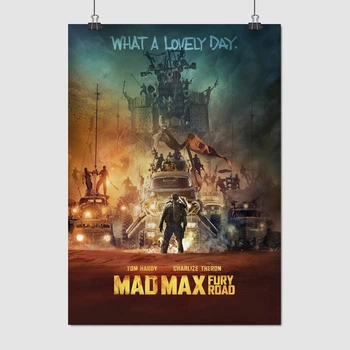 Постер Безумный Макс: Дорога ярости, Mad Max: Fury Road (2015), A1 85×60 см (id4075)