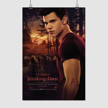 Постер Сумерки. Сага:Рассвет, Джейкоб Блэк, Twilight Saga: Breaking Dawn (2011), A3 42×28 см (id0528)