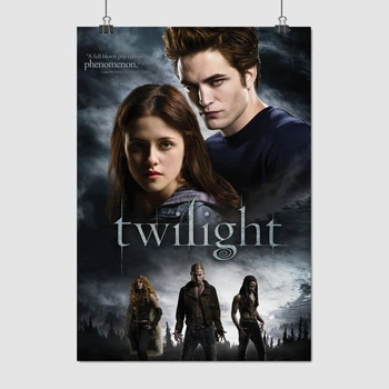 Постер Сумерки, Эдвард Каллен и Белла Свон, Twilight (2008), A3 42×30 см (id6870)