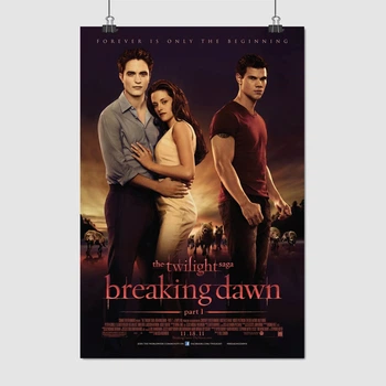 Постер Сумерки. Сага:Рассвет, Twilight Saga: Breaking Dawn (2011), A3 42×28 см (id6875)