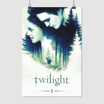 Постер Сутінки, Вампірська сага, Twilight (2008), A3 42×28 см (id6877)
