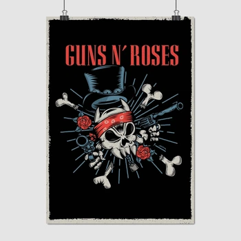 Постер Guns N' Roses, A3 42×30 см (id6277)