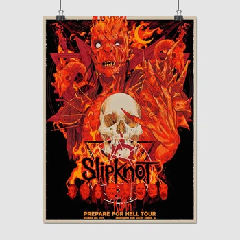 Постер Slipknot, Korn, Nu metal, A3 40×30 см (id6418)