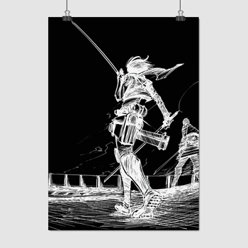 Постер Атака на титанів, Attack on Titans, A2 60×43 см (id0476)