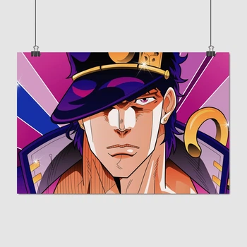 Постер Неймовірні пригоди ДжоДжо, Jojo's Bizarre Adventure, A3 28×42 см (id2537)