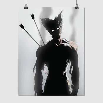 Постер Ванпанчмен, One-Punch Man, A3 40×30 см (id4921)