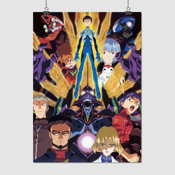 Постер Євангеліон, Neon Genesis Evangelion, A3 41×30 см (id4624)