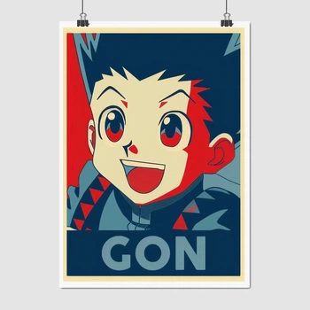 Постер Охотник на Охотника, Гон, аниме, Hunter x Hunter, Gon, A3 42×30 см (id5484)