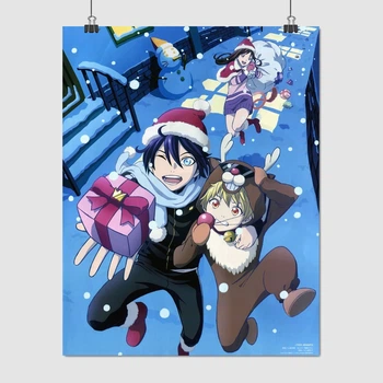 Постер Нораґамі, Бездомний Бог, Noragami Yato, A3 38×30 см (id5291)