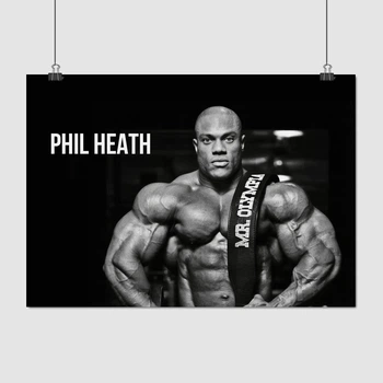 Постер Філ Хіт, бодибілдер, Phil Heath, A3 30×42 см (id1338)