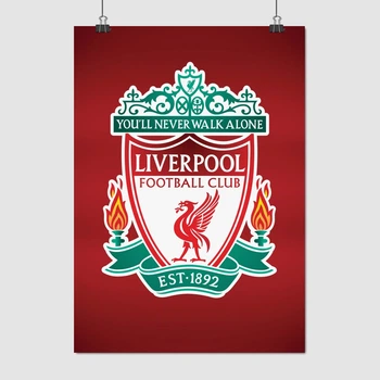 Постер Футбольный клуб Ливерпуль, Liverpool, A3 42×30 см (id4309)