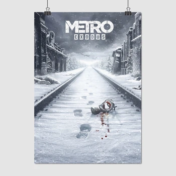 Постер Метро, Metro Exodus (2019), A3 42×30 см (id1796)