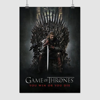 Постер Игра Престолов, Железный Трон, GoT, Game of Thrones, A3 42×30 см (id0556)