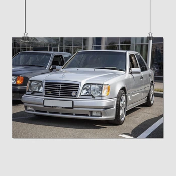 Постер Мерседес, Mercedes Benz W124 Carlsson, A3 28×42 см (id4162)